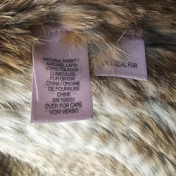 Calypso St. Barth Rabbit fur vest Size M - Picture 4 of 7